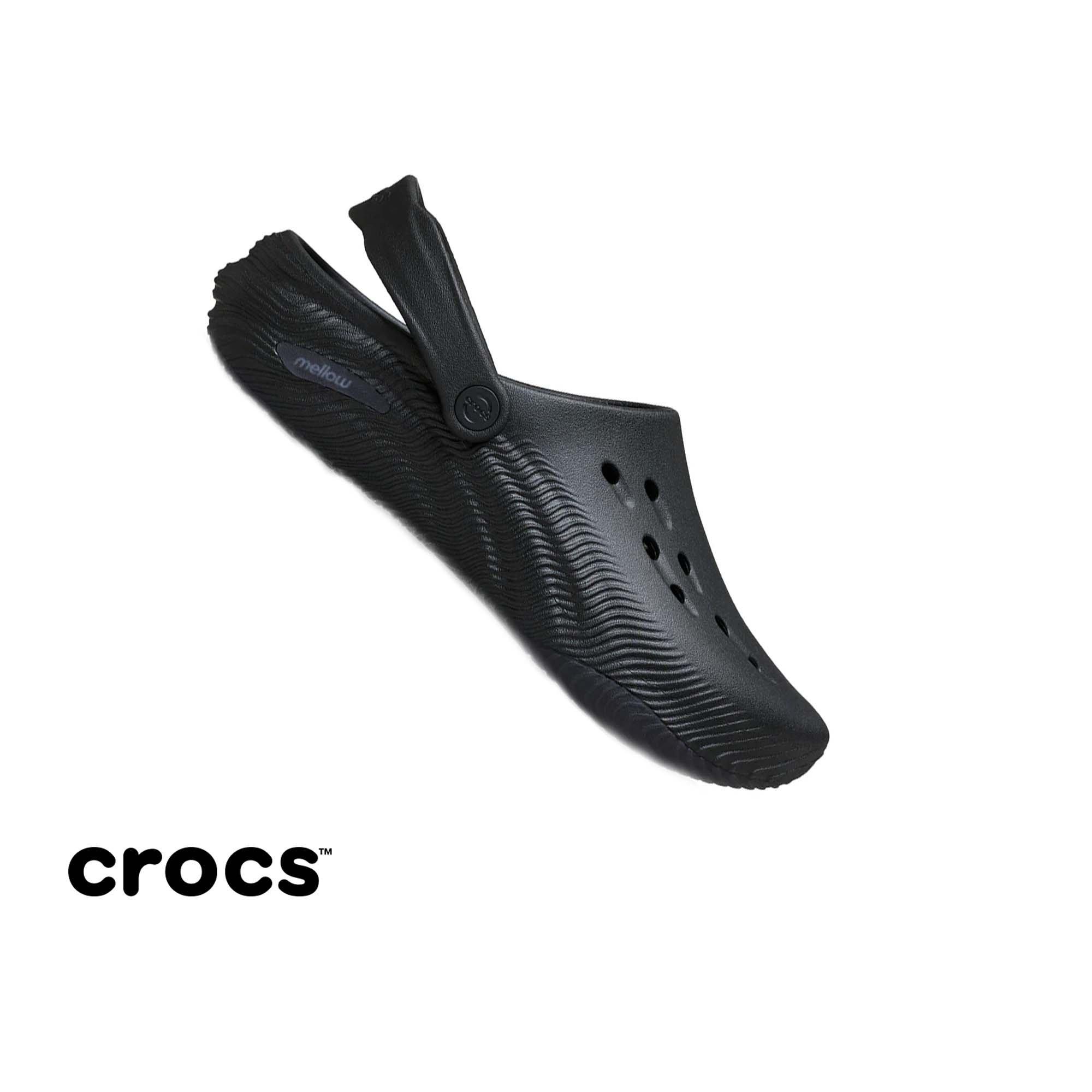 Crocs Mellow 2 "Black/Carbon" Clog - BLACK/GREY